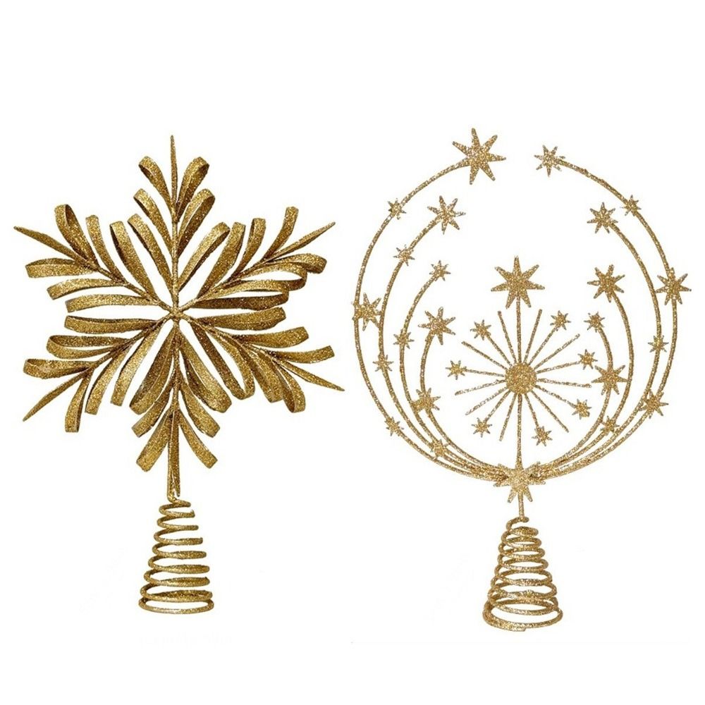 Star Tree Topper - Yıldız Şeklinde Noel Ağacı Tepesi Süsü