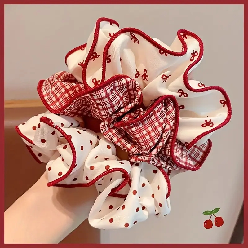 Christmas Throw Blanket - 3 adet tatlı kırmızı nokta ilmek