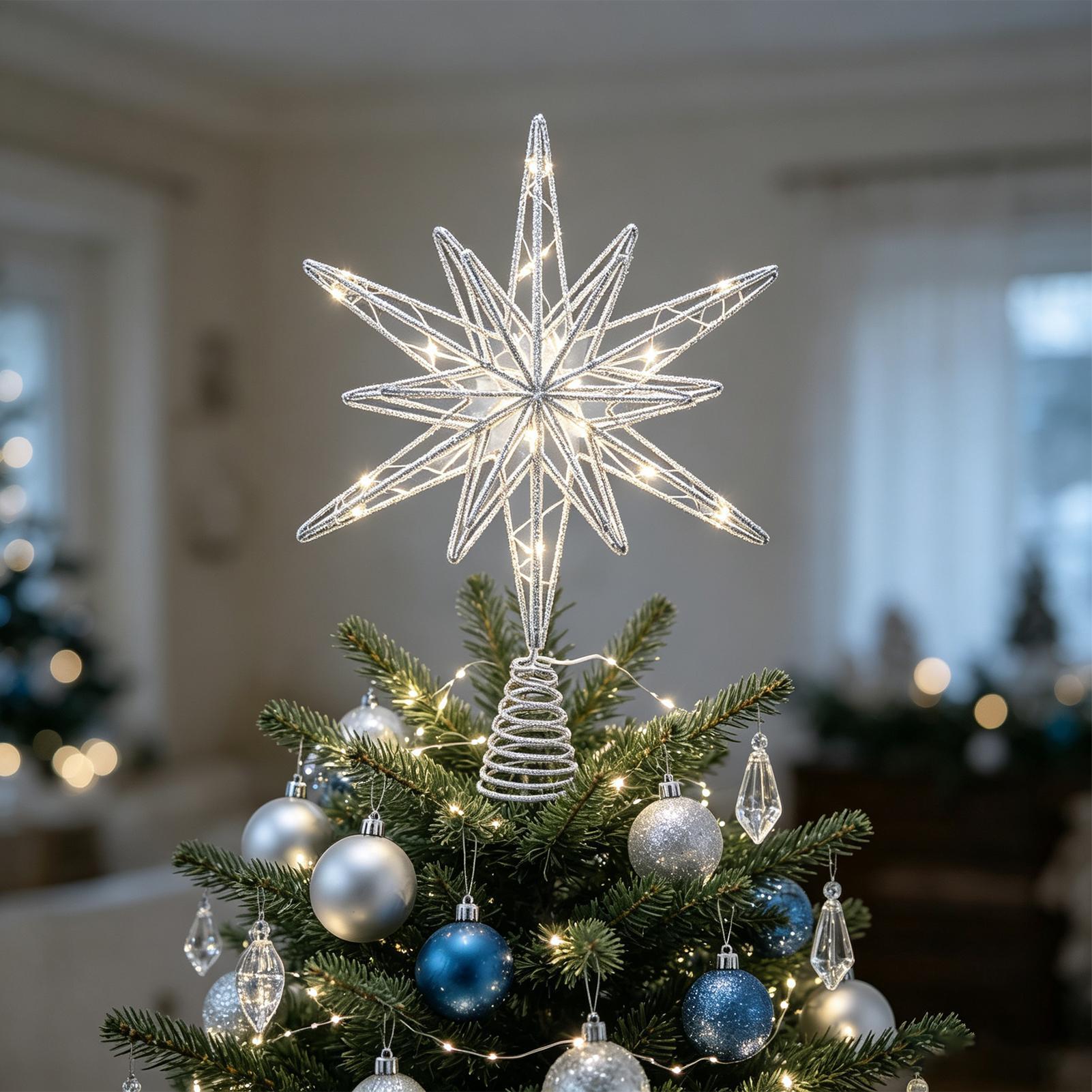 Yıldızlı Ağaç Tepesi Işıklı No - Star Tree Topper incelemesi ve fiyatı