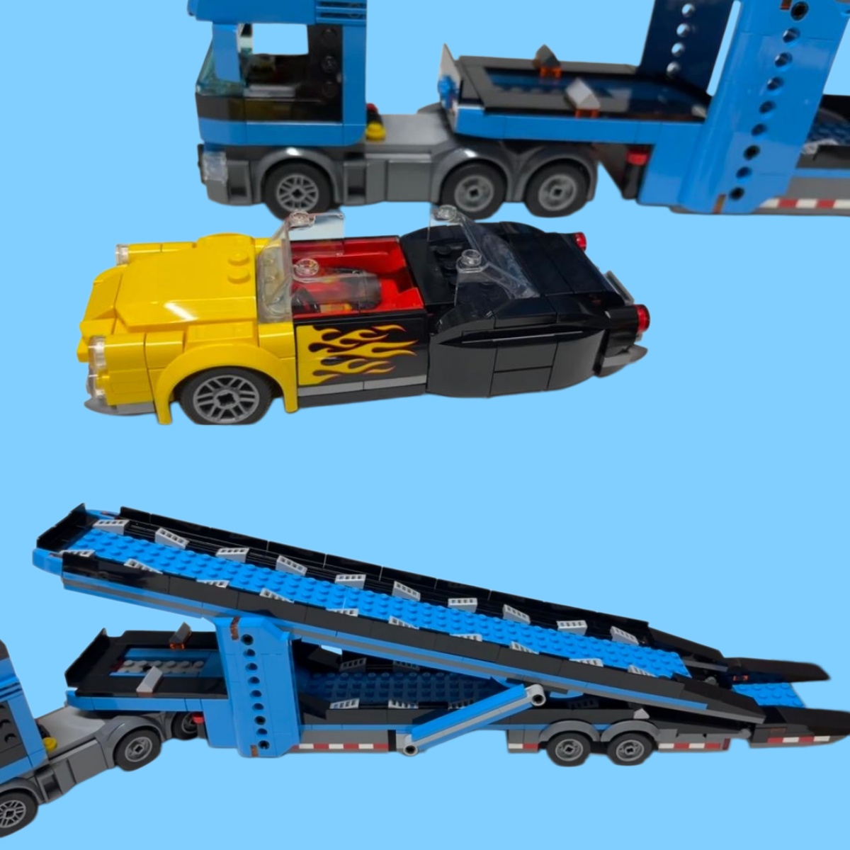 Şehir serisi araba taşıma kamy - Lego Set Creator incelemesi ve fiyatı
