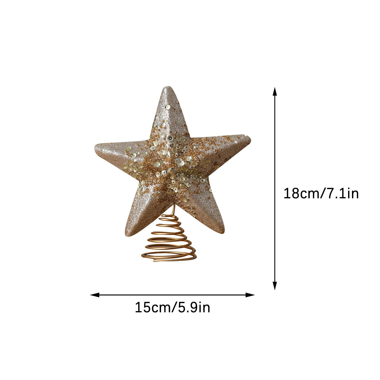 Noel Ağacı Üst Yıldız Süsü Par - Star Tree Topper incelemesi ve fiyatı