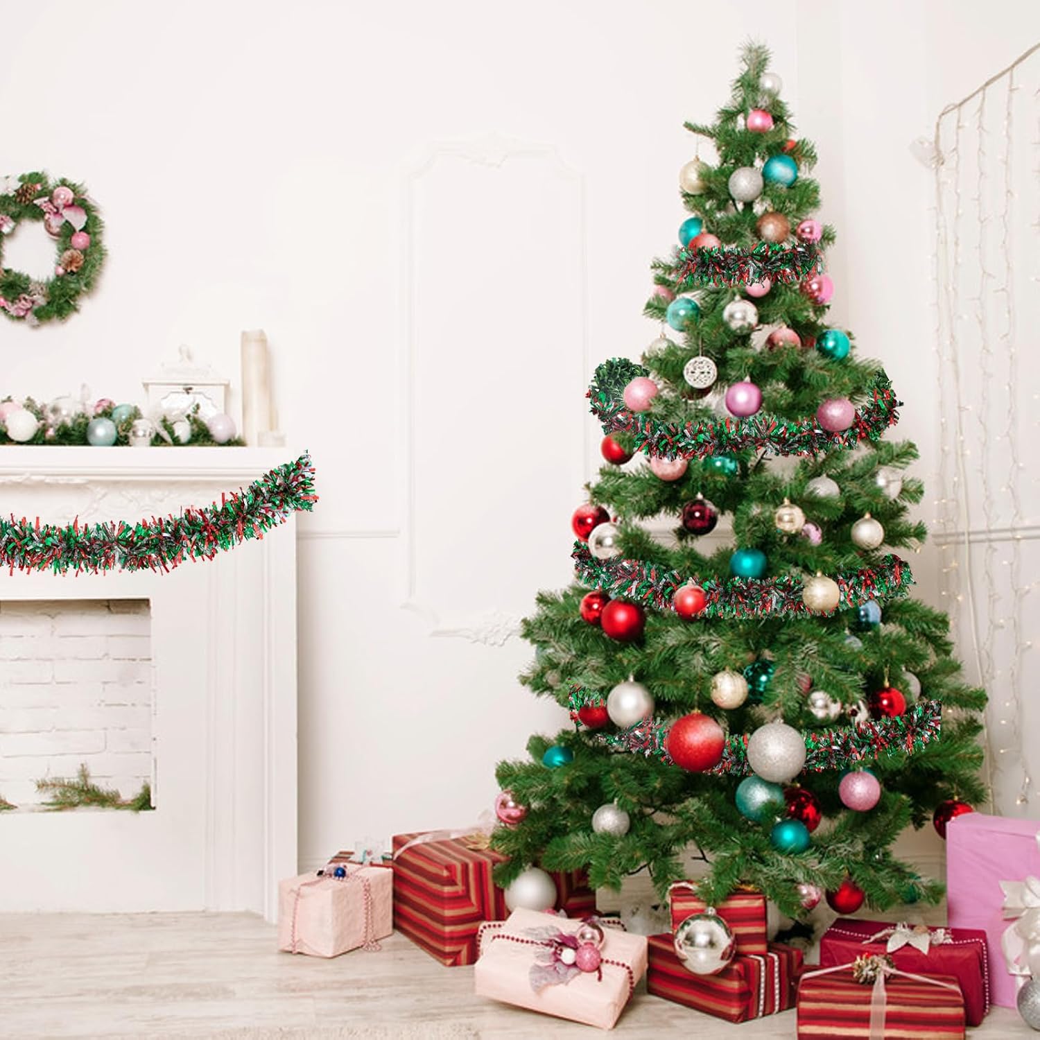 2 Metre Noel Süsleme Çelenkler - Tinsel Garland Decoration incelemesi ve fiyatı